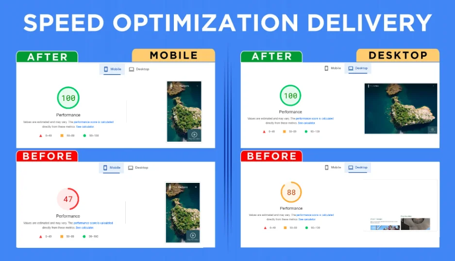 Speed Optimization Result 6